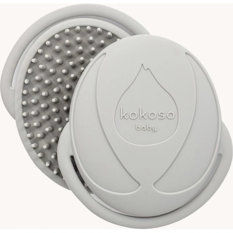 Kokoso Baby Silikone Badebørste – 100% fødevarekvalitet
