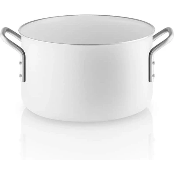 Eva Trio White Line gryde - ovnfast op til 400°C, genbrugsaluminium