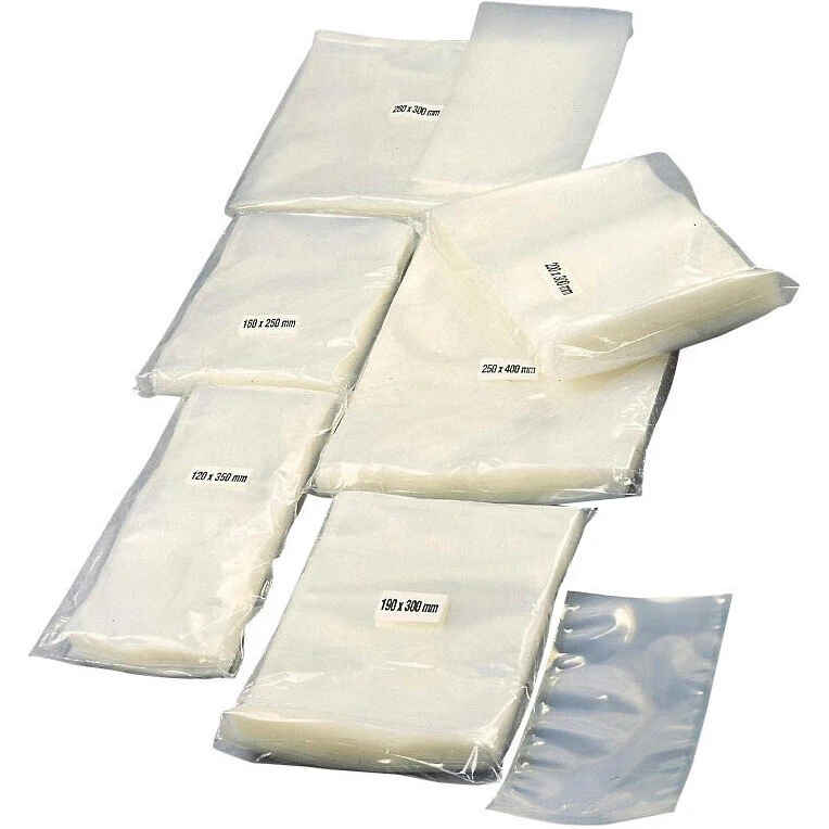 PA/PE Vakuumposer 90 my 300x400 mm uden riller 100 stk