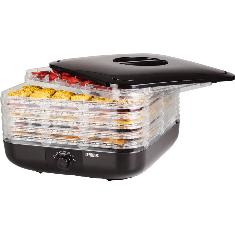 Princess Dehydrator 112380 – 6 hylder, justerbar temperatur
