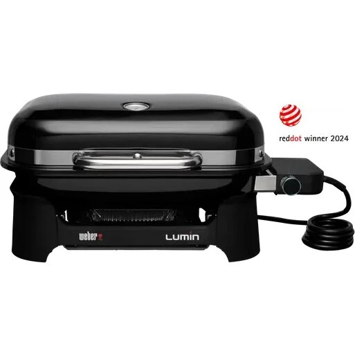 Weber Lumin Compact elgrill, sort