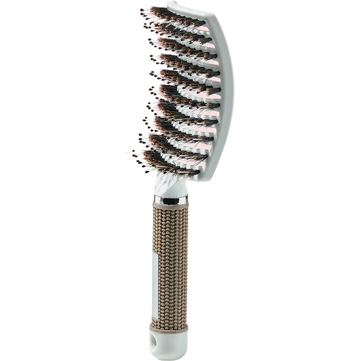 Yuaia Curved Paddle Brush Hvid