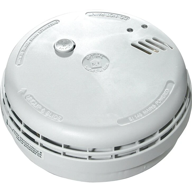 Altech Ei-146e Optisk røgalarm 230V med 9V backup
