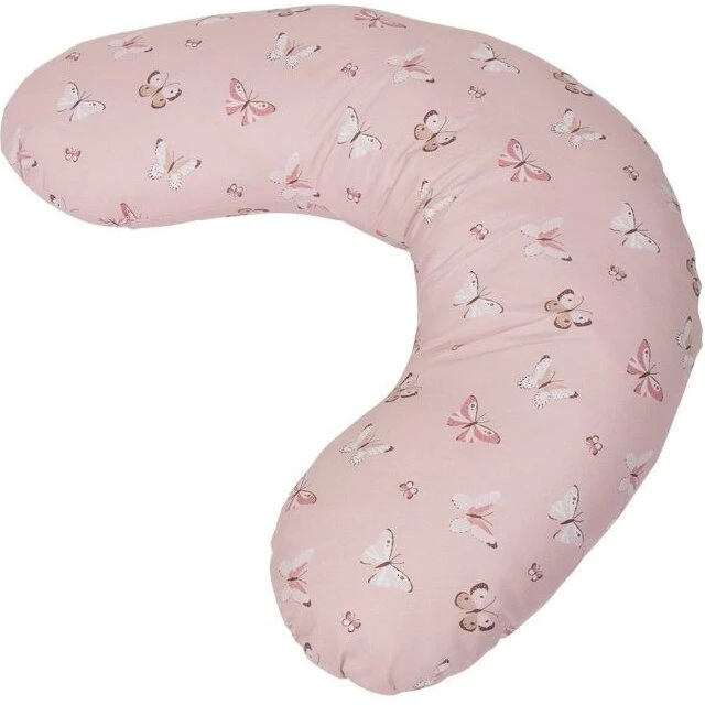 Nordstrand Home Ammepude 60x50x10 cm – Lyserød med sommerfugle