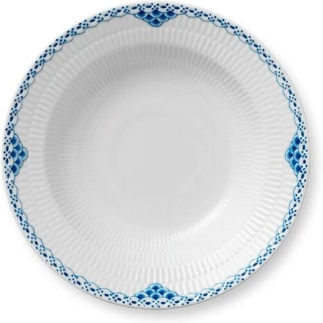 Royal Copenhagen Prinsesse dyb tallerken 21 cm