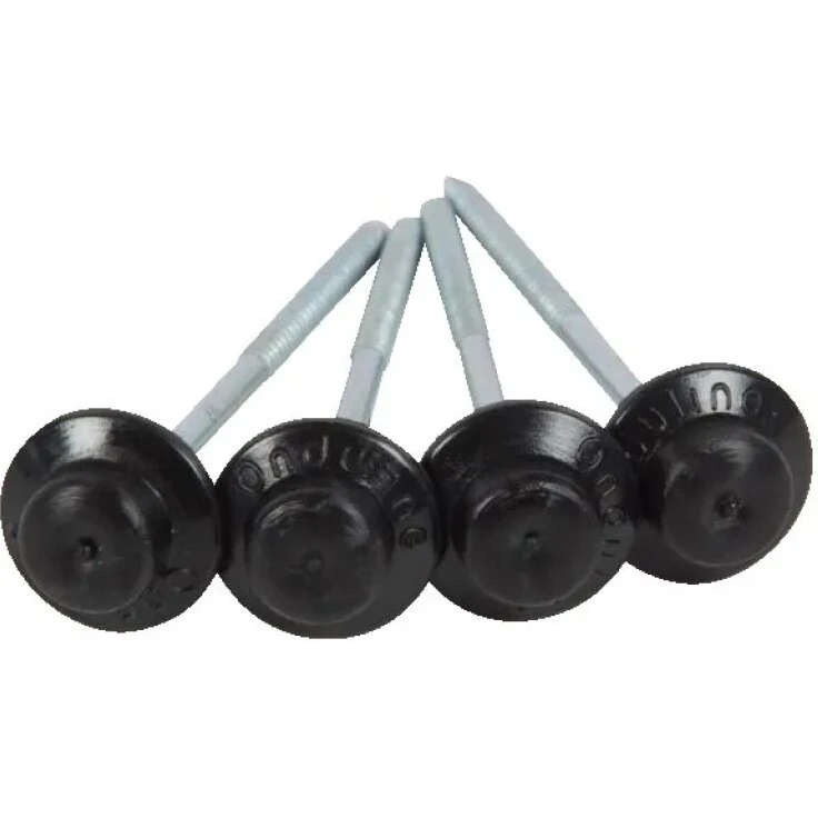 Rias Onduline søm 70 mm, sort pakning, 100 stk.