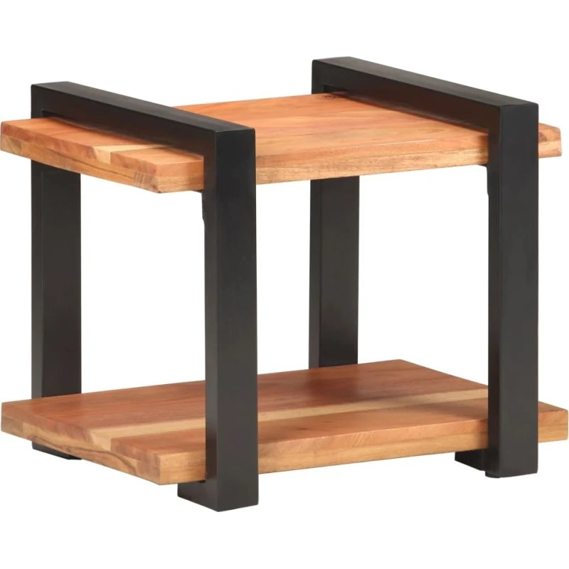 Sengeskab i massivt akacietræ 50x40x40 cm