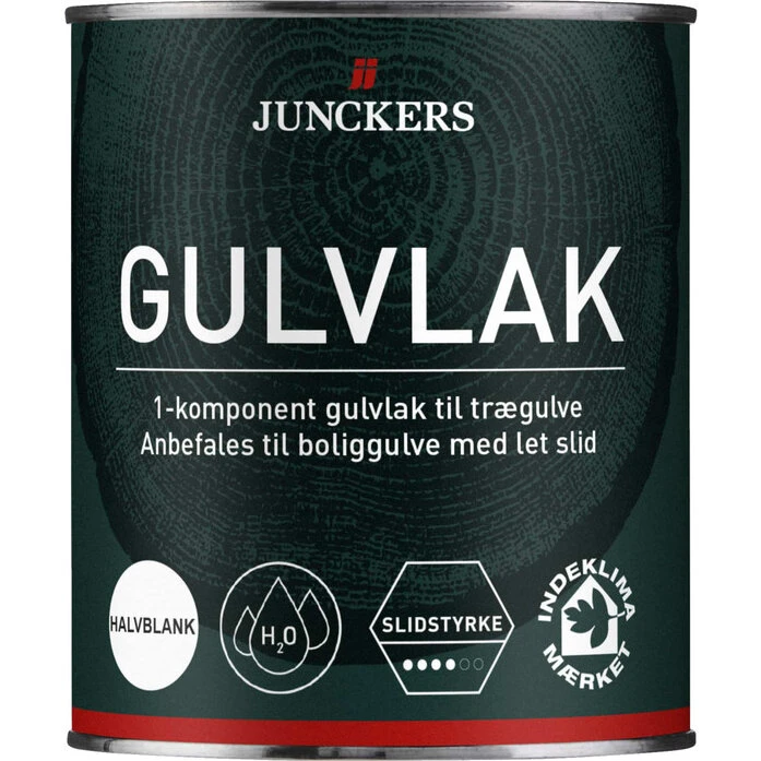 Junckers Gulvlak halvblank vandbaseret 2,5 L