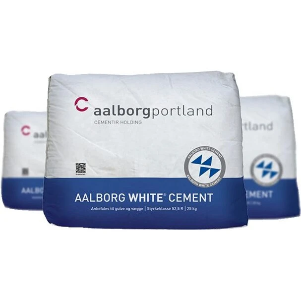 Aalborg Portland Hvid Cement 25 kg (52,5 N)