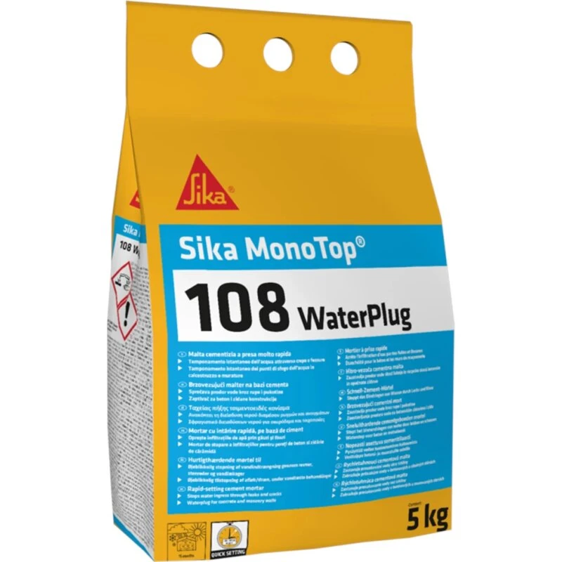 SIKA MonoTop®-108 Lynmørtel 5 kg