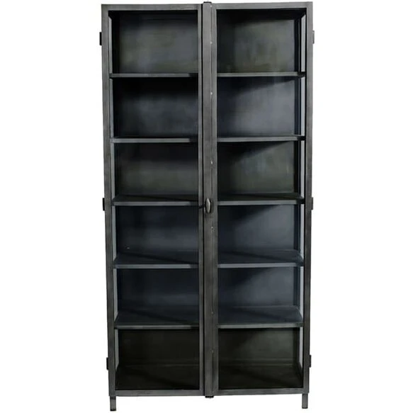 Muubs New York Glasskab 2-døre, Sort