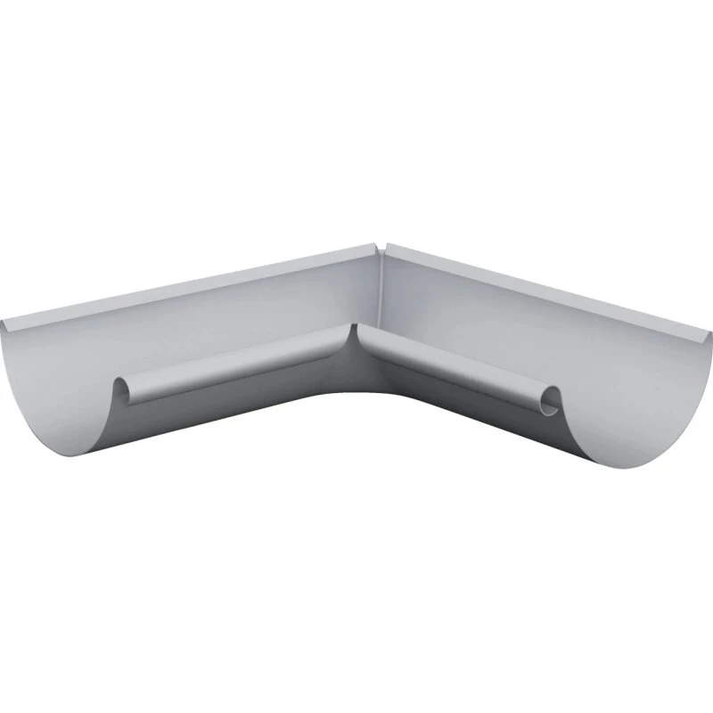 Lindab RVI indvendig 90° gering 125 mm stålmetallic