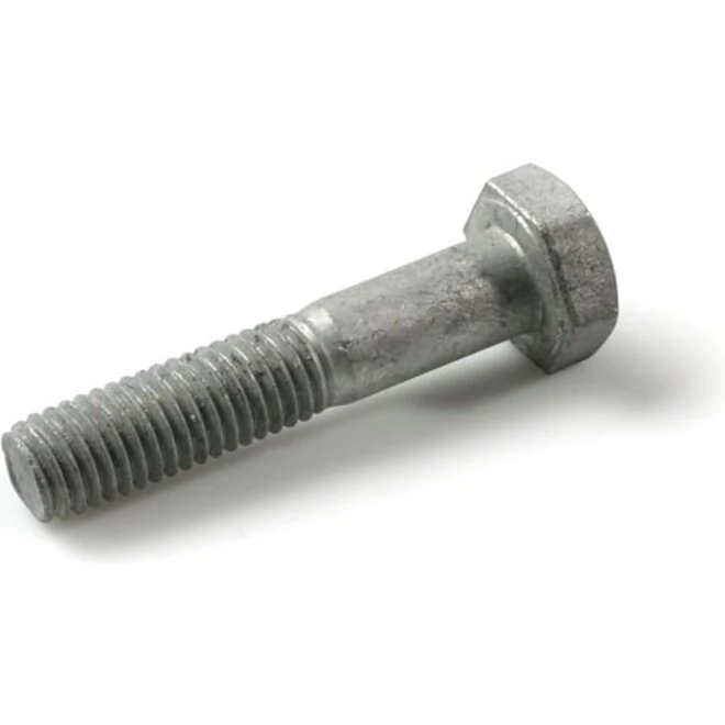 Stålbolt M12 x 120 mm FZV DIN 931 6-kant, 25 stk.