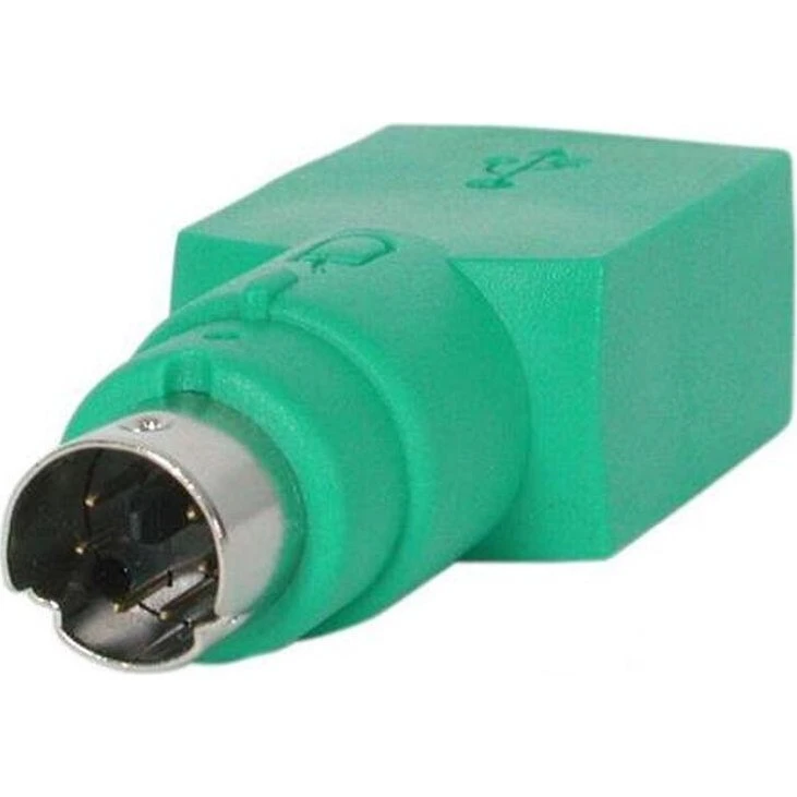 StarTech GC46FM USB (A) til PS/2 (han) museadapter, grøn