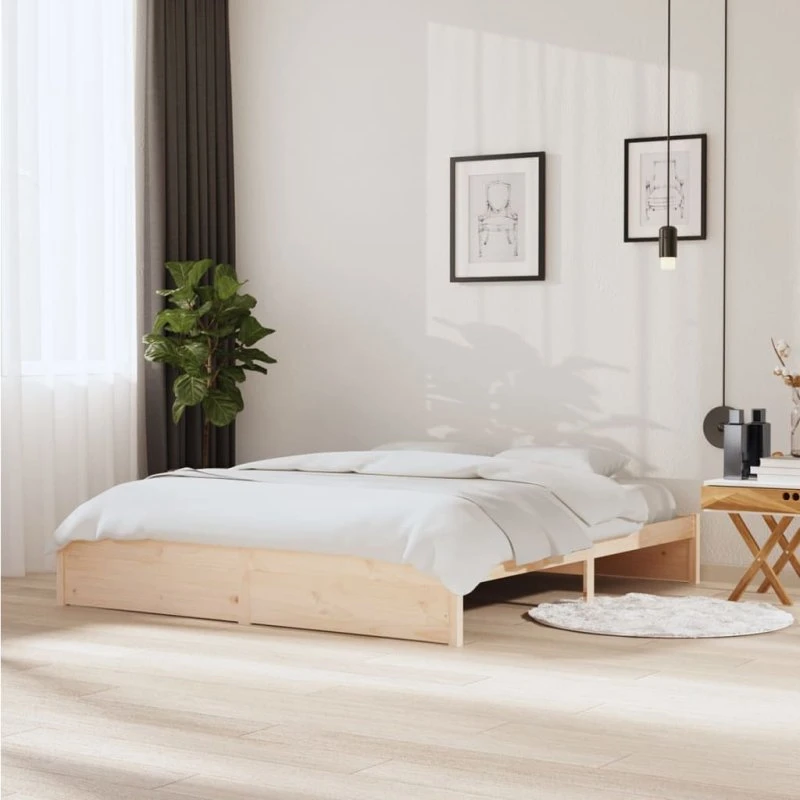 Sengeramme 180x200 cm i massivt fyrretræ