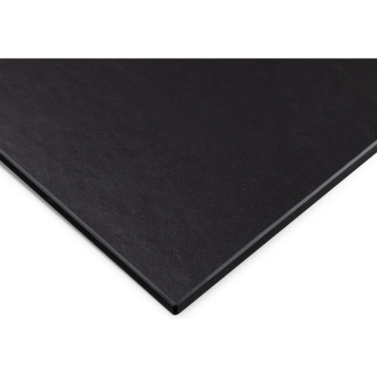 Svedbergs Sirius bordplade 60x46 cm, sort laminat