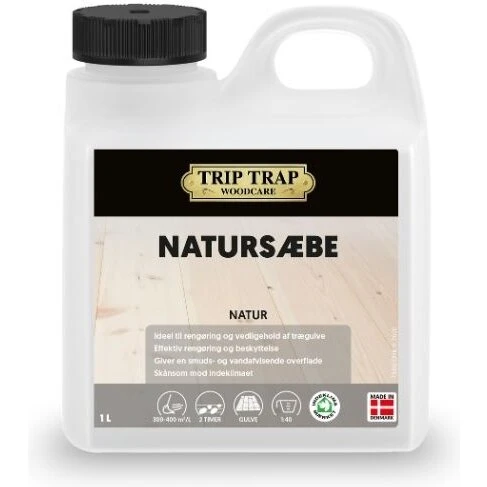 Trip Trap Natursæbe Natur – til sæbebehandlede trægulve