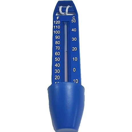 DenForm termometer - flydende blå