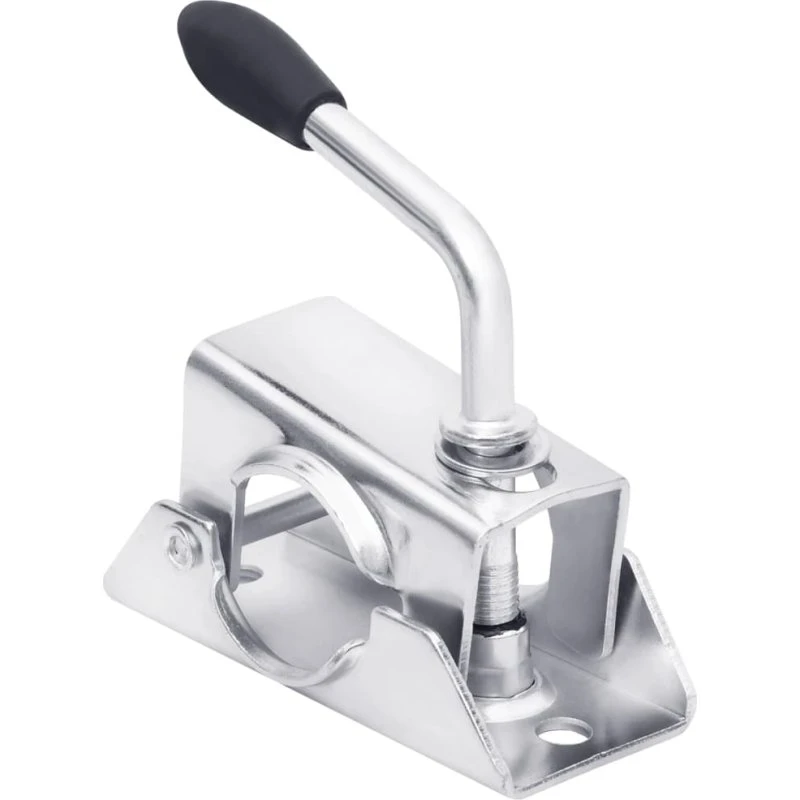 Klembøjle til næsehjul 13,5x6,5x14 cm - galvaniseret stål