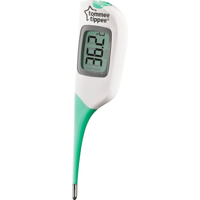 Tommee Tippee 2‑i‑1 Digital Pen‑termometer, Hvid/Grøn