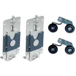 SVALK KG 50 komplet beslagsæt til skydeskabssystem, op til 50 kg