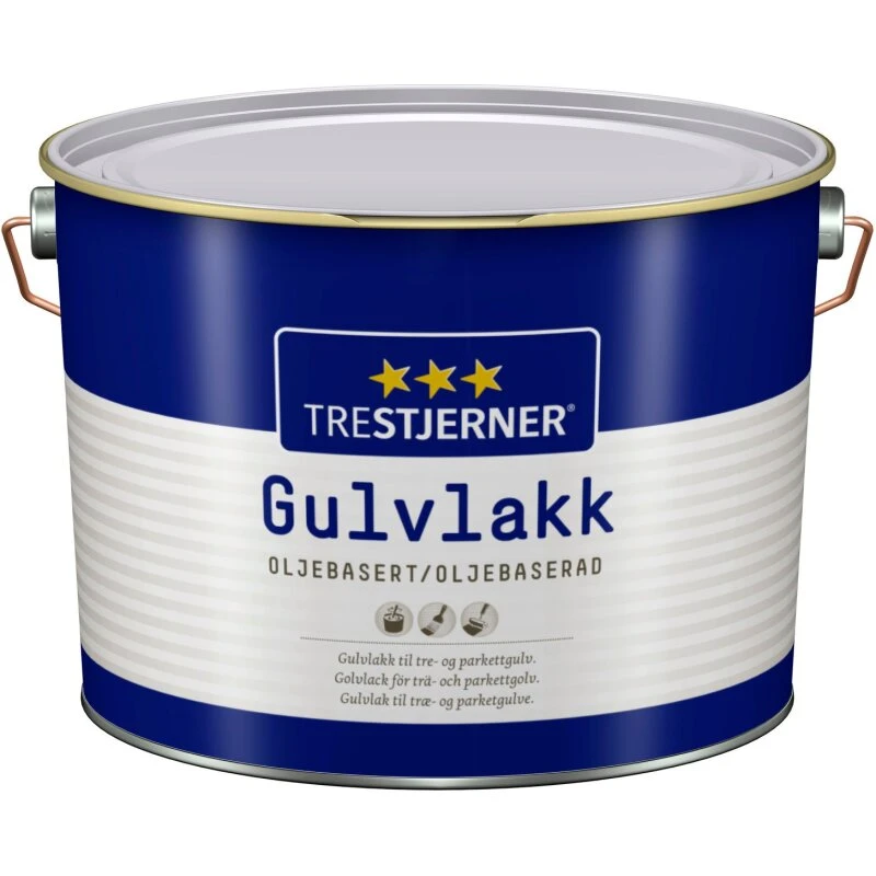 Jotun Trestjerner Gulvlak Oliebaseret (Silkemat)