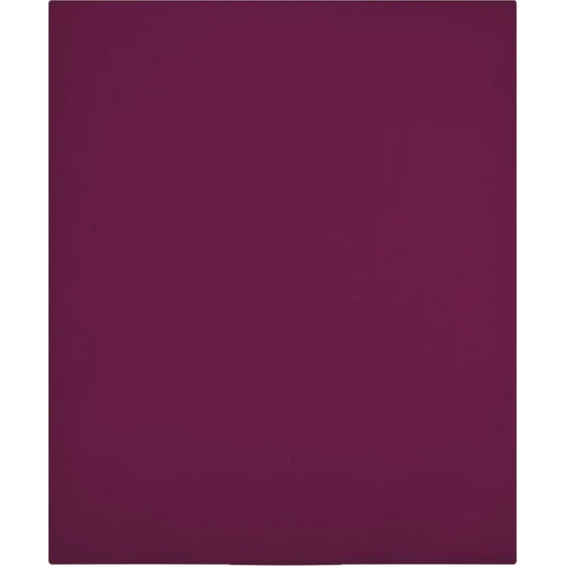 Stræklagen 100x200 cm i jerseybomuld - Bordeaux