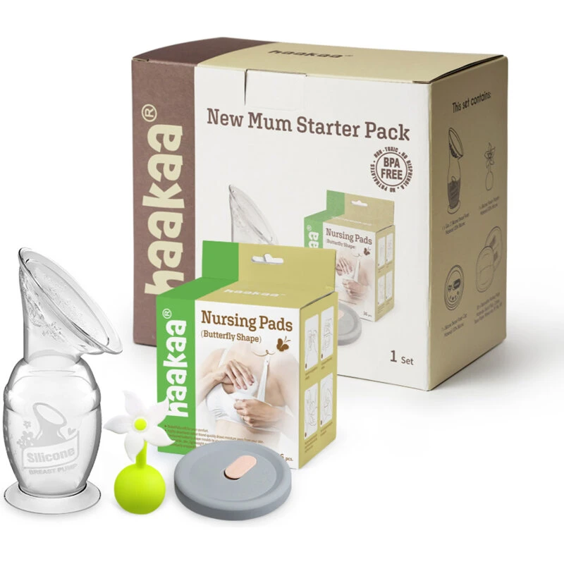 Haakaa Silikone Brystpumpe Startpakke 150 ml