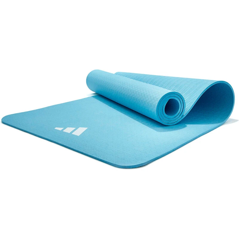 Adidas Yogamåtte 8 mm, lyseblå