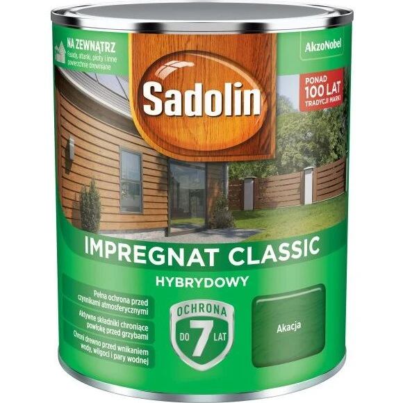 Sadolin Hybrid træimprægnering Akacie 0,75 l