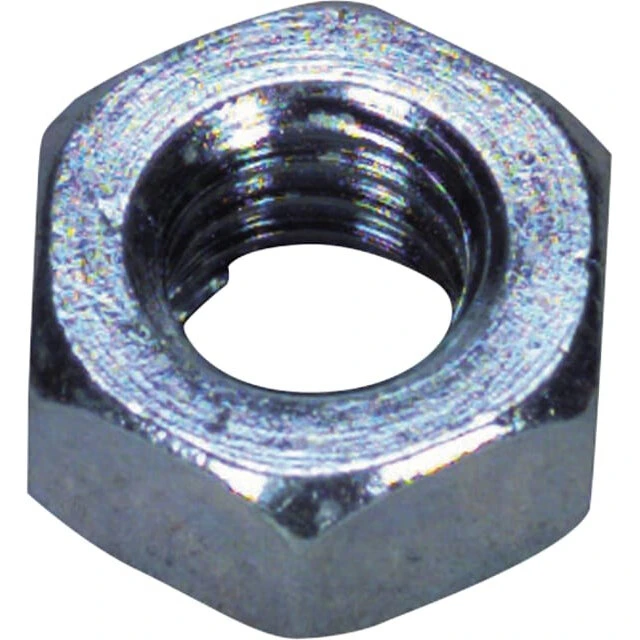 DIN 934 Møtrik M10 6-kant elforzinket