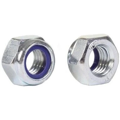Låsemøtrik M10 el-galvaniseret (DIN 985 / ISO 10511)