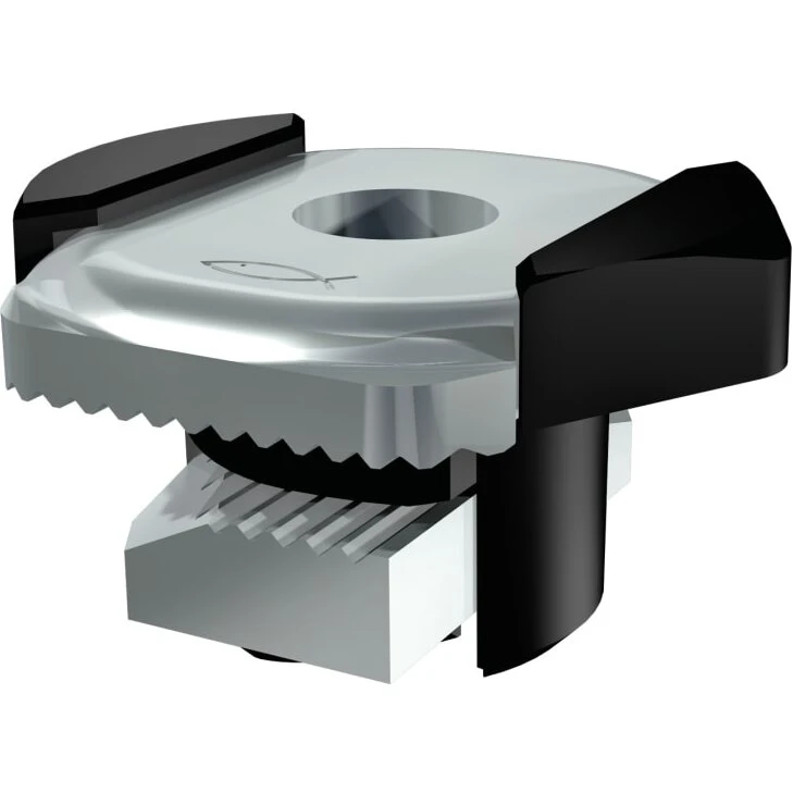 FSM CLIX kvikmøtrik M8 med fortandning