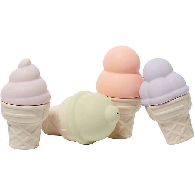 SunnyLife Ice Cream Splash badelegetøj 4 stk. silikone (pastel)