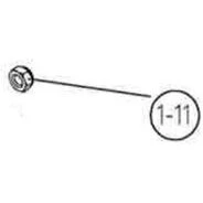 BuzzRack selvlåsende møtrik M8x30