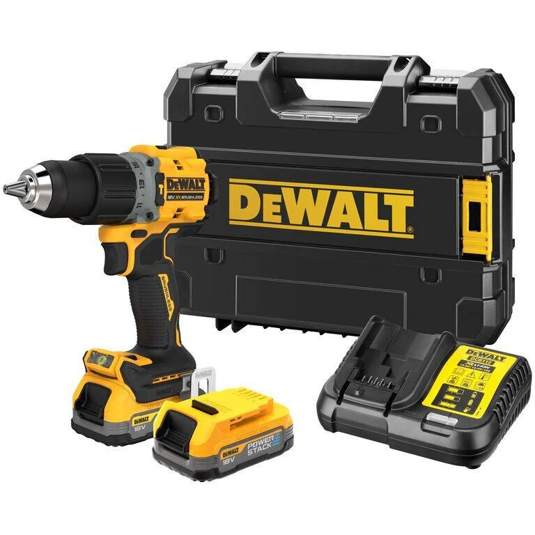 DeWalt DCD800E2T 18V boremaskine 1,7Ah 90 Nm