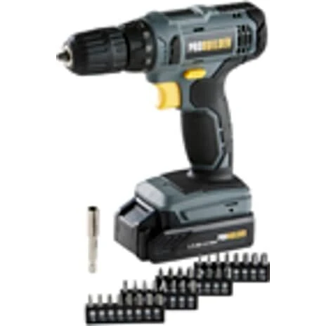 Uden mærke Boremaskine 20 V Li-ion inkl. 32 bits