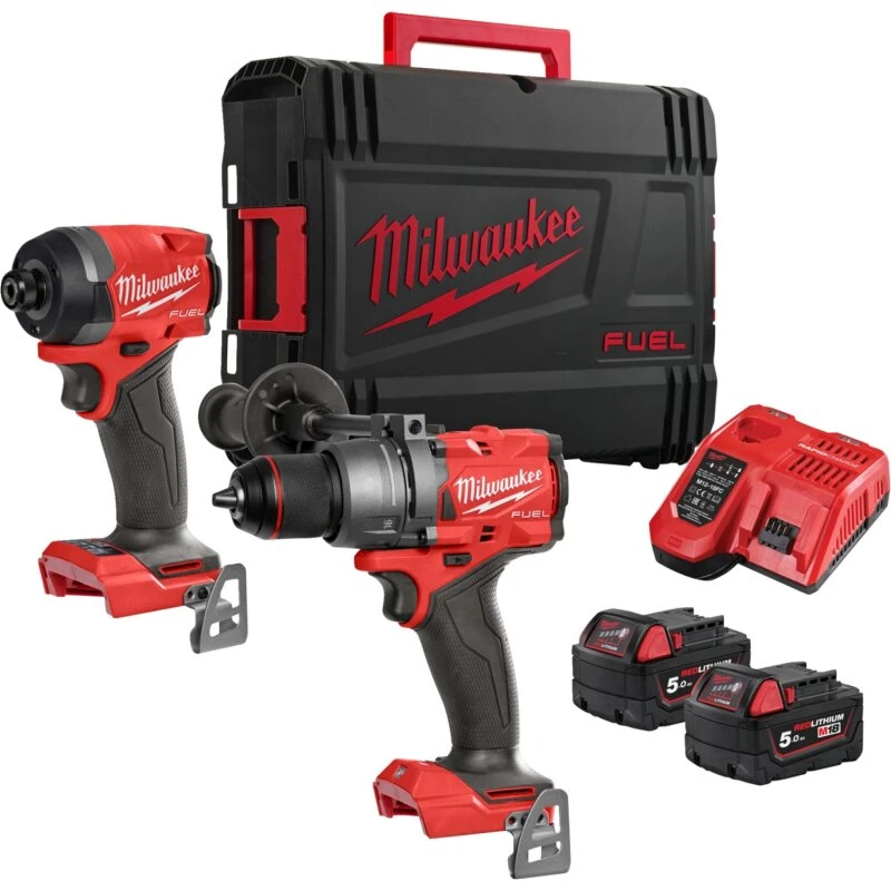 Milwaukee M18 FPP2A3-502X PowerPack med 2x5,0Ah & lader