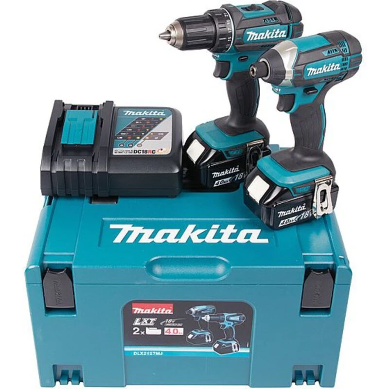 Makita DLX2127MJ LXT DDF482 & DTD152 - 2x4,0Ah Makpac