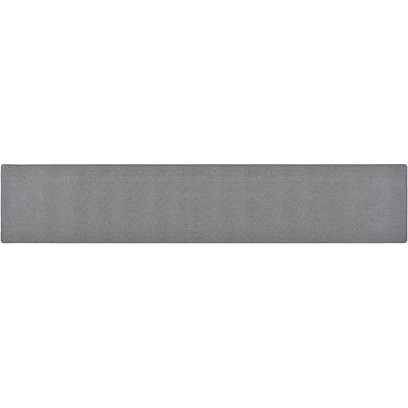 Tæppeløber 50x300 cm mørkegrå – tuftet PP
