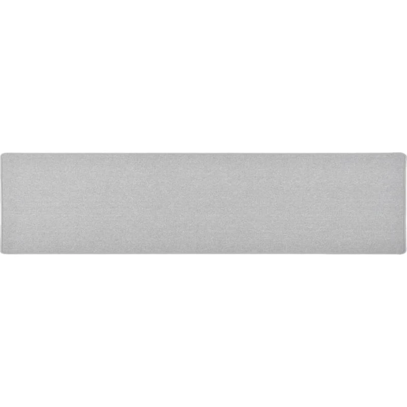Tæppeløber 50x200 cm lysegrå – tuftet PP, skridsikker