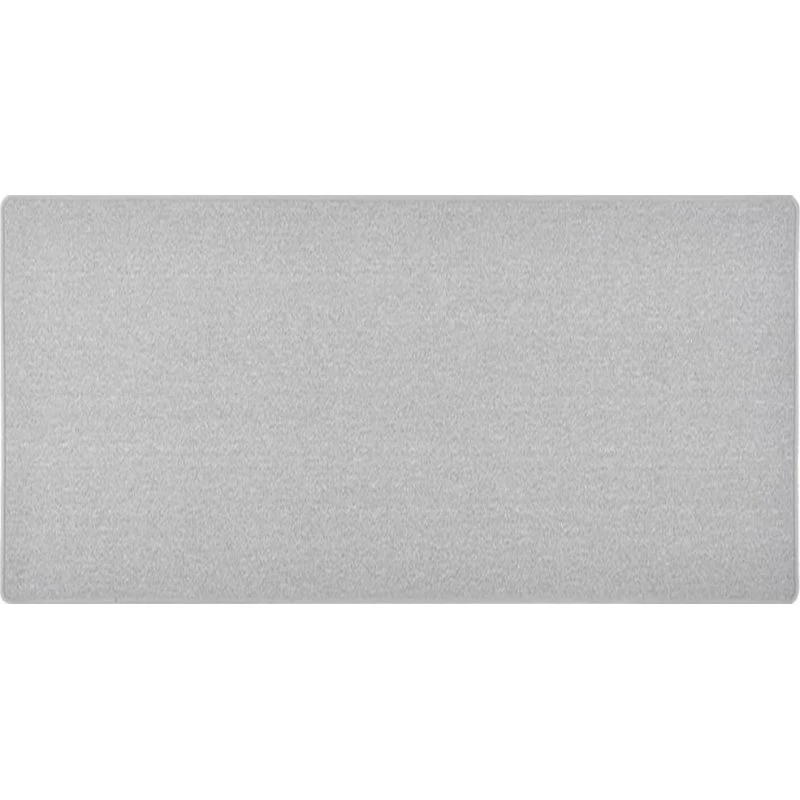 Tæppeløber 80x150 cm lysegrå – blød PP, skridsikker