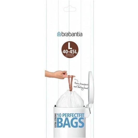 Brabantia affaldsposer 45 L – 10 stk. (med snor)