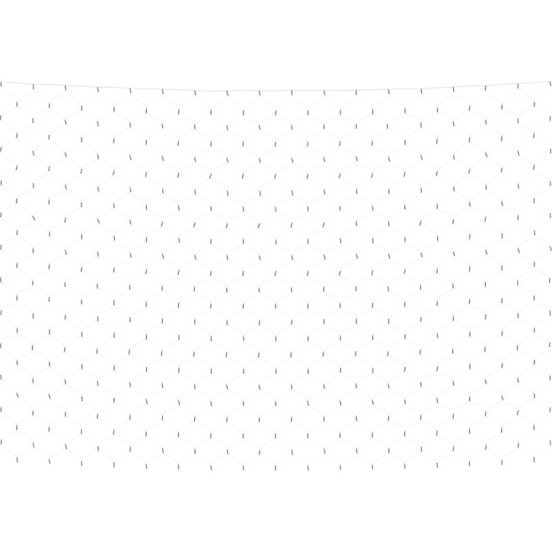 LED lysnet 3x2 m 204 LED varm hvid – inde/ude