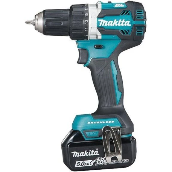 Makita DDF484RTJ 18V 5.0Ah børsteløs bore-/skruemaskine sæt