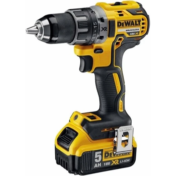 DeWALT DCD791P2 18V XR børsteløs bore-/skruemaskine 5.0Ah kit