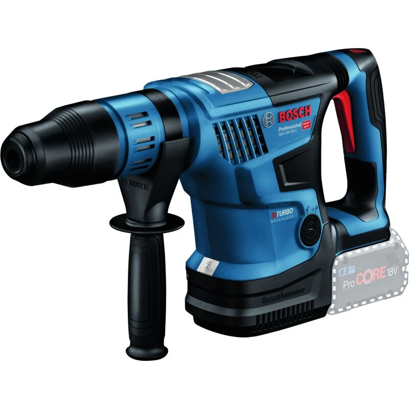 Bosch GBH 18V-36 C BITURBO Solo - Akku borehammer SDS‑MAX