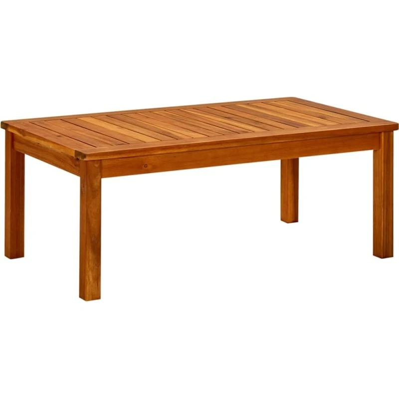 Sofabord til haven 90x50x36 cm i massivt akacietræ
