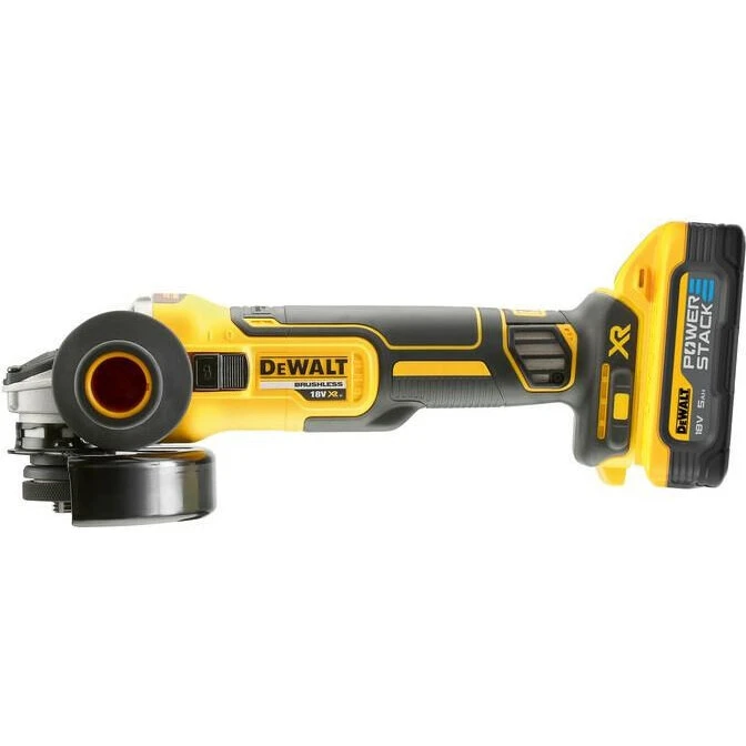 DeWalt DCG405H2T 18V vinkelsliber med batteri og lader