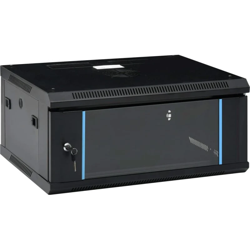 Væghængt netværksskab 4U 19" IP20 600x450x285 mm